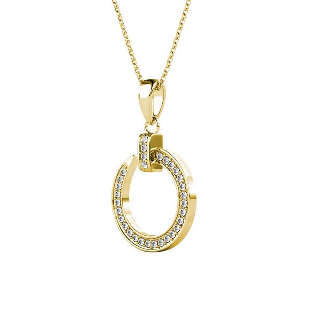New! Nail Pendant Necklace 18K Gold Plated - Picture 2 of 12